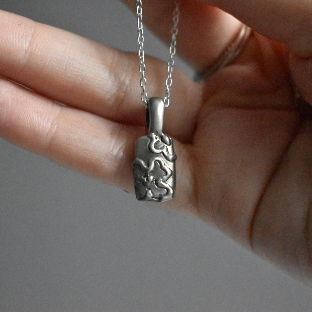Groovy Flower Cast Pendant